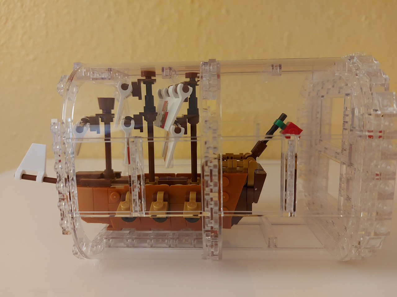 Lego: Schiff in der Flasche