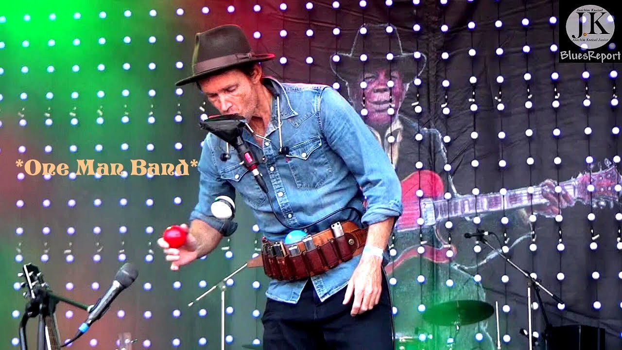 Juzzie Smith - Introducing his One Man Band / 27.Grolsch Bluesfestival SchÃ¶ppingen Germany 2018