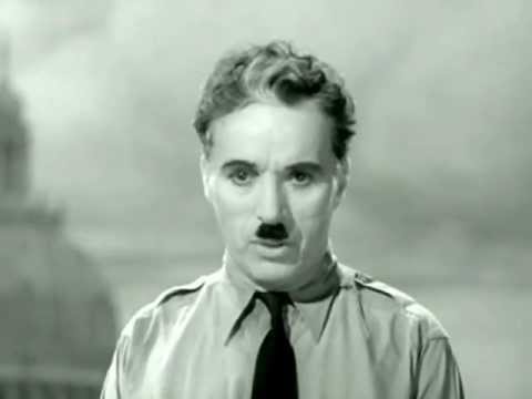 Charlie Chaplin Schlussrede (Deutsch)