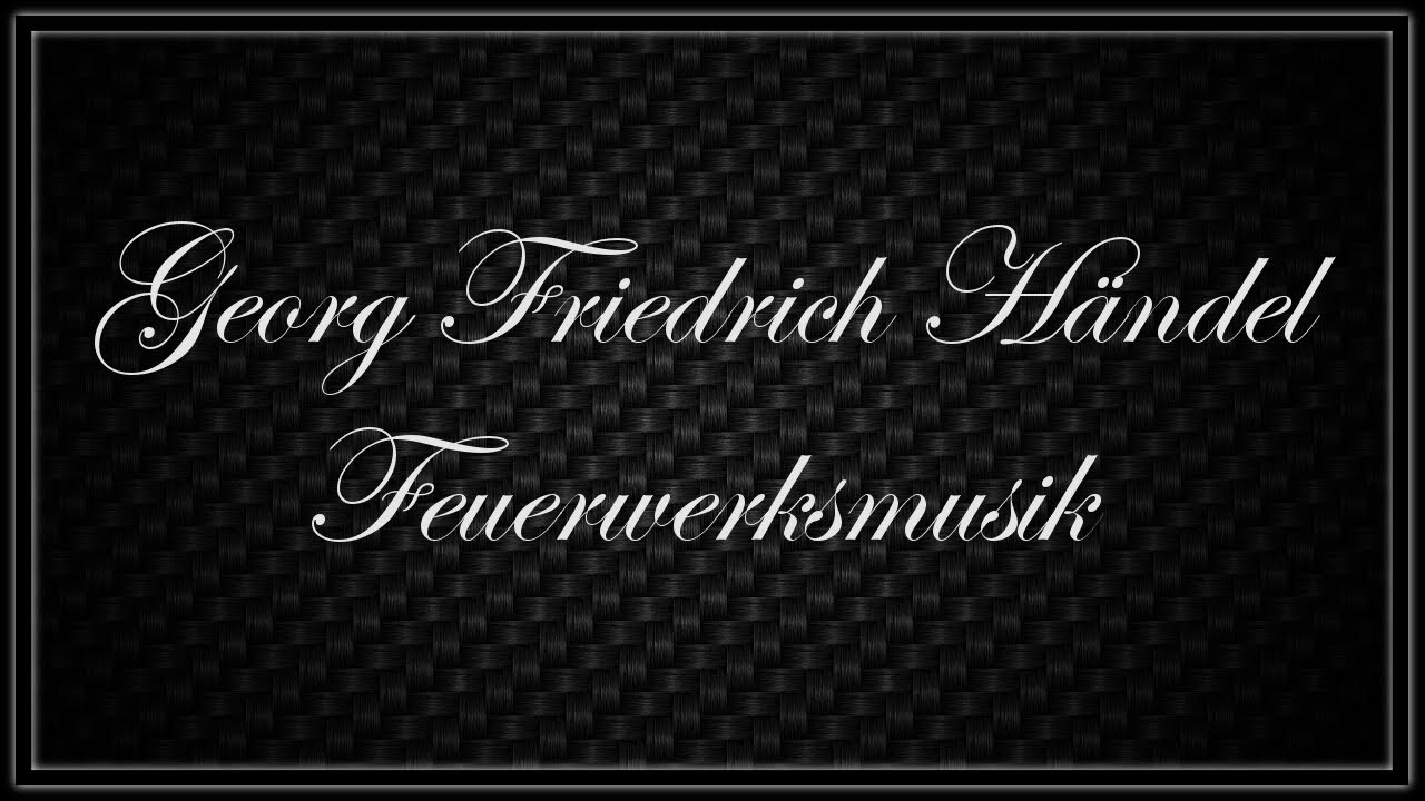 Feuerwerksmusik