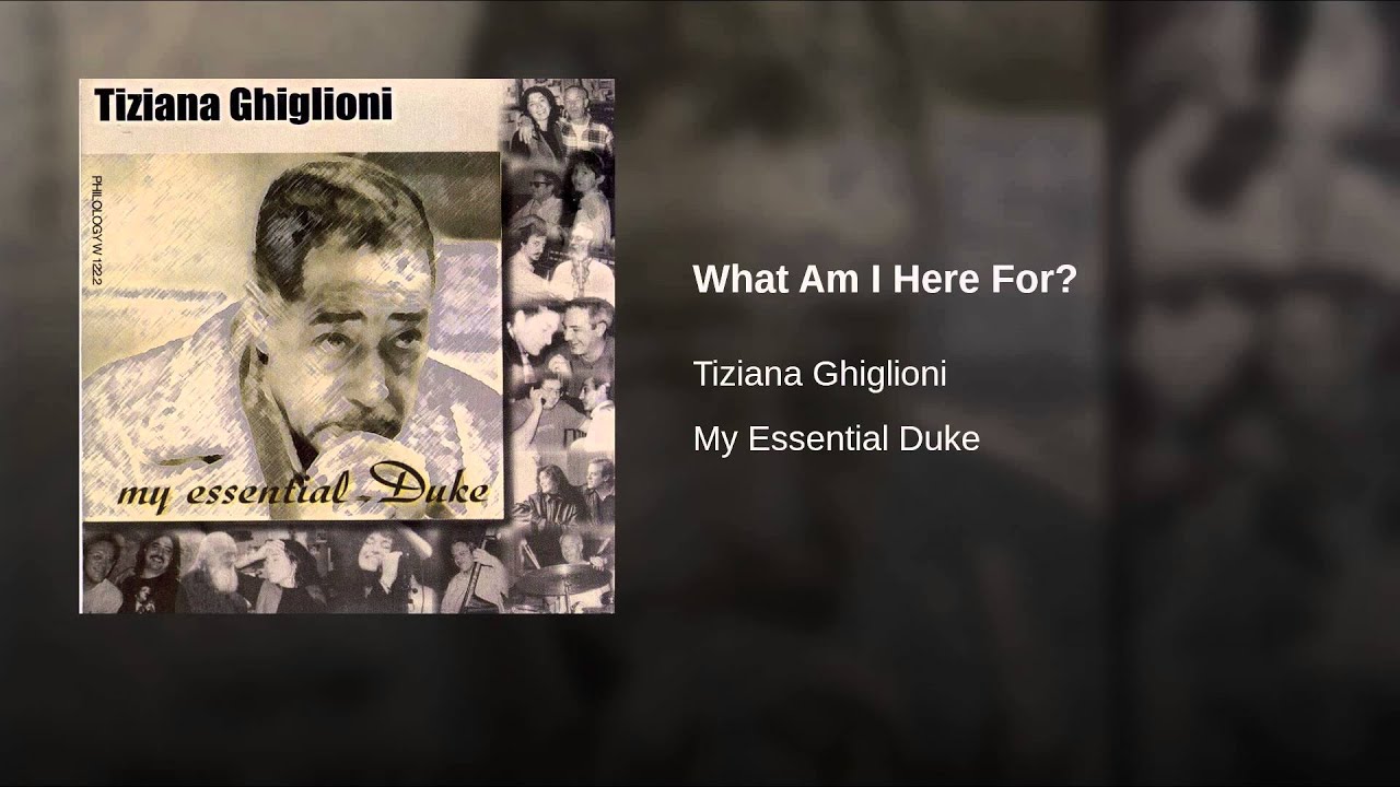 What Am I Here For ?