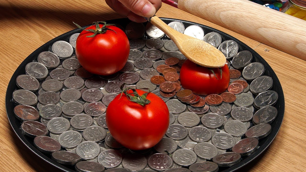 Coin Pizza - Stop Motion Cooking ï¼† ASMR