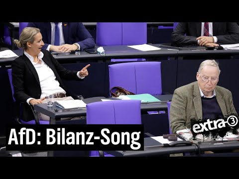 AfD-Song: PÃ¶beln und Stampfen im Bundestag | extra 3 | NDR