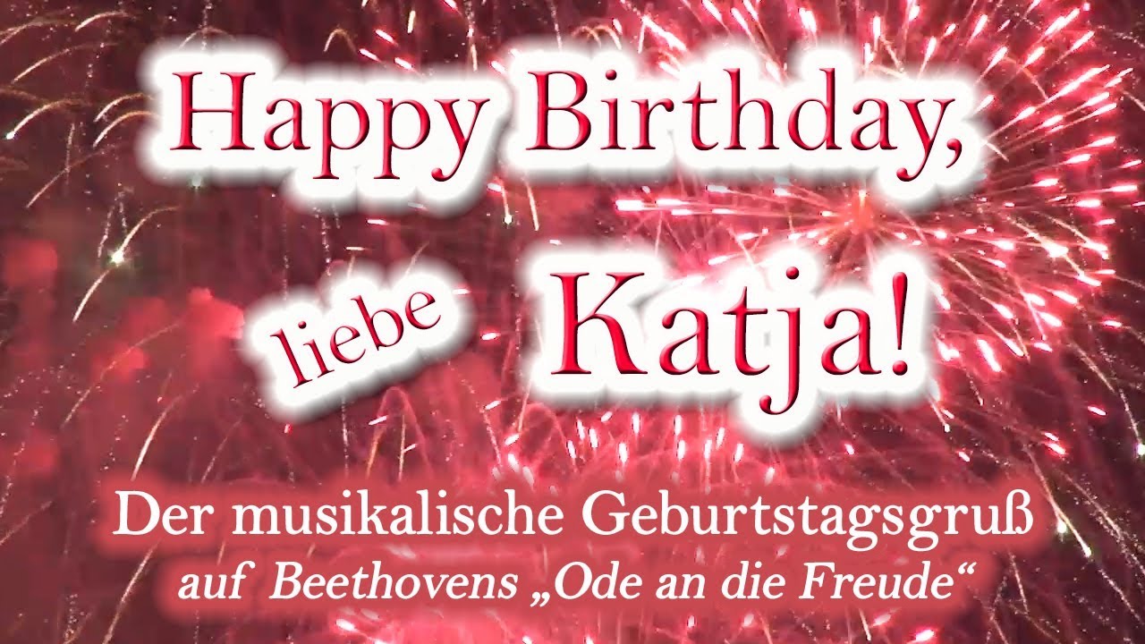 Happy Birthday, liebe Katja!