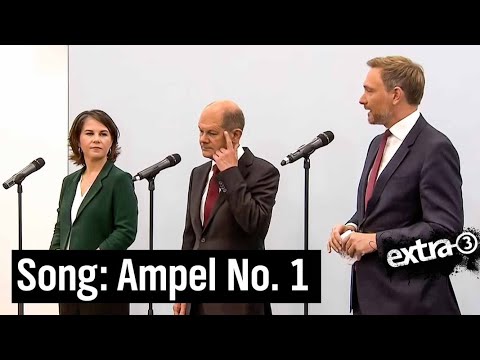 Song fÃ¼r die Ampel: "Cannabis woll'n sie alle drei" | extra 3 | NDR